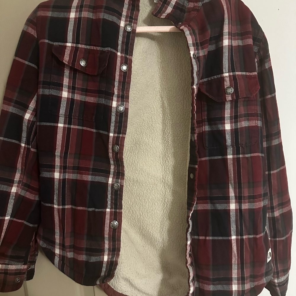 North Face Sherpa-Lined Shacket